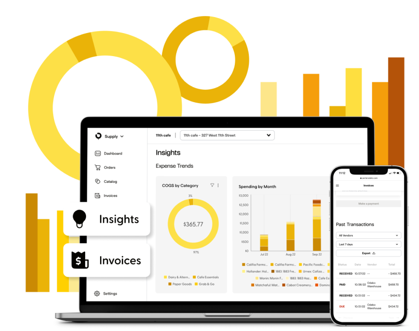 order history insights and costs