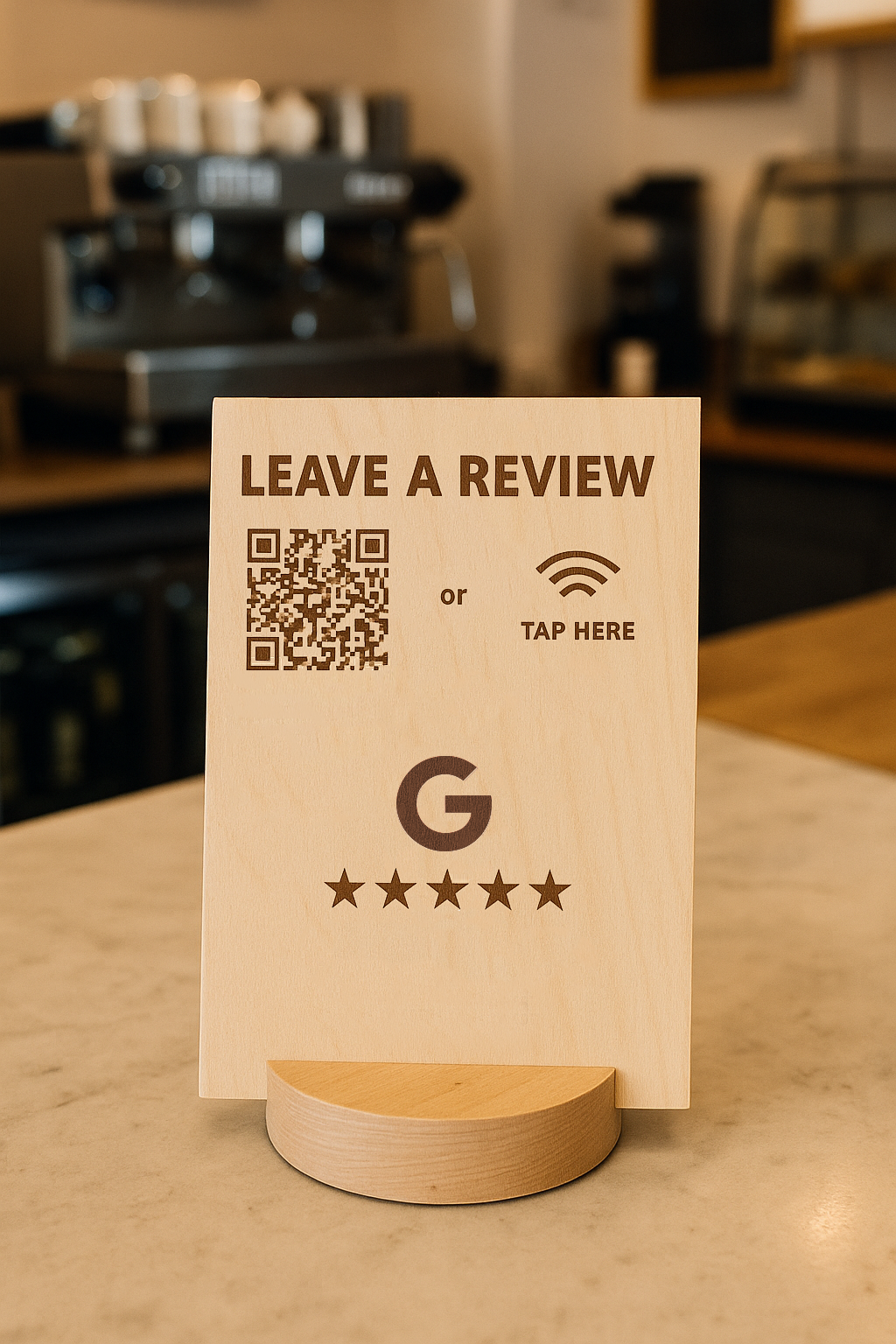 Google Review Sign